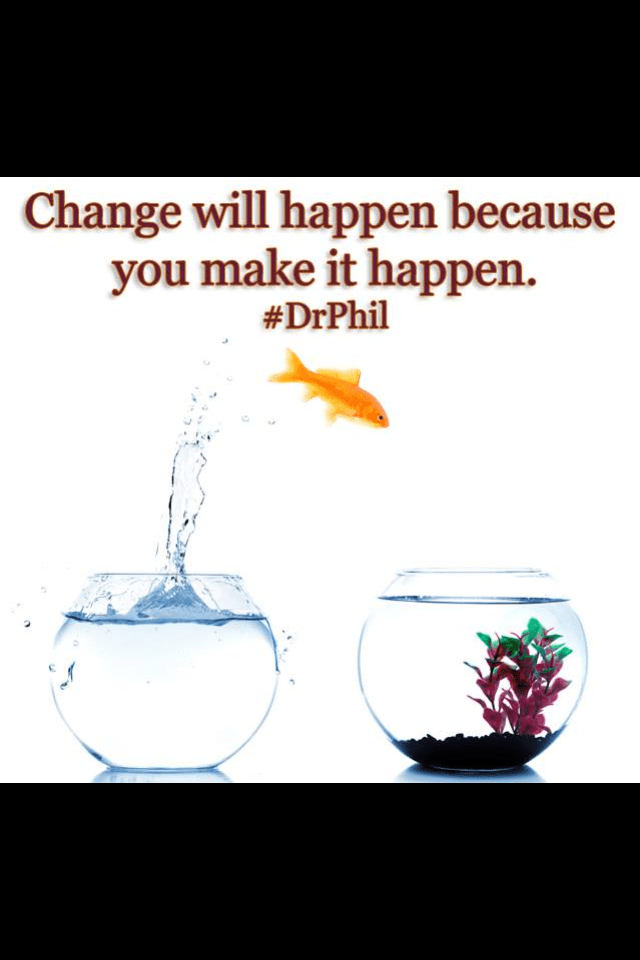 Change will happen