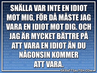 Idiot