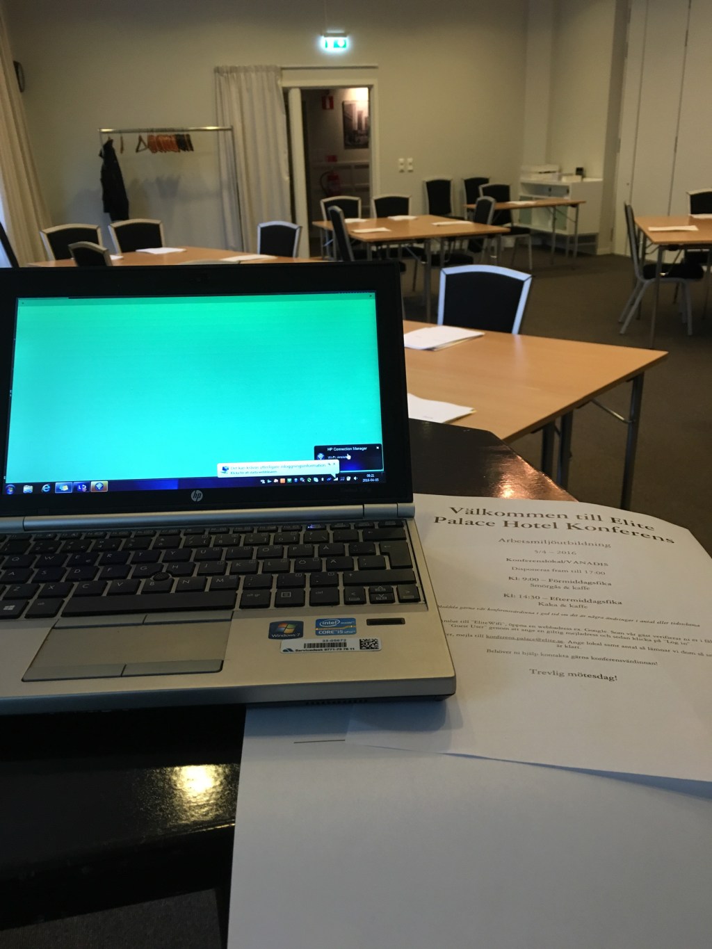Utbildningen dag 1