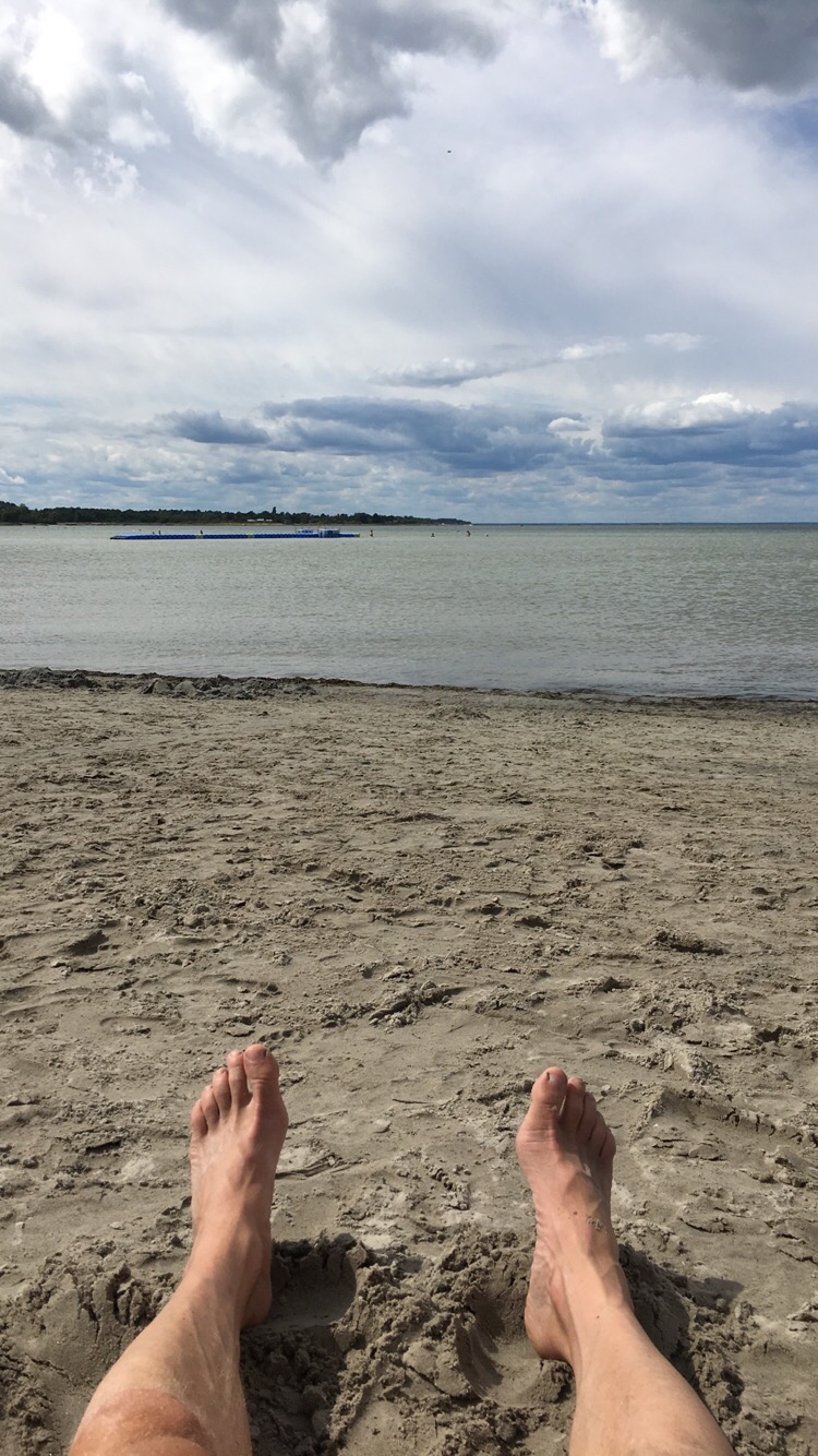 Tillbaka på stranden i&nbsp;Köpingsvik
