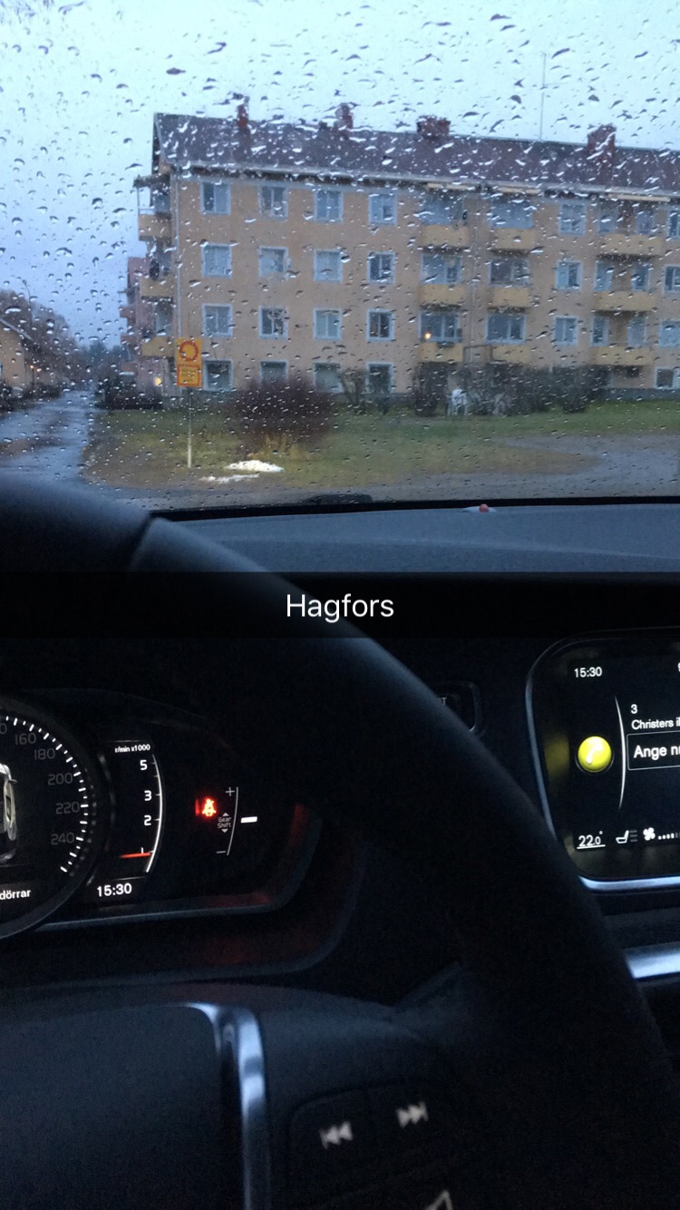 Till och från Hagfors i&nbsp;mörkret