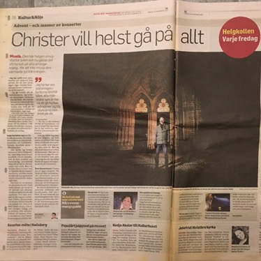 Christer vill helst gå på&nbsp;allt