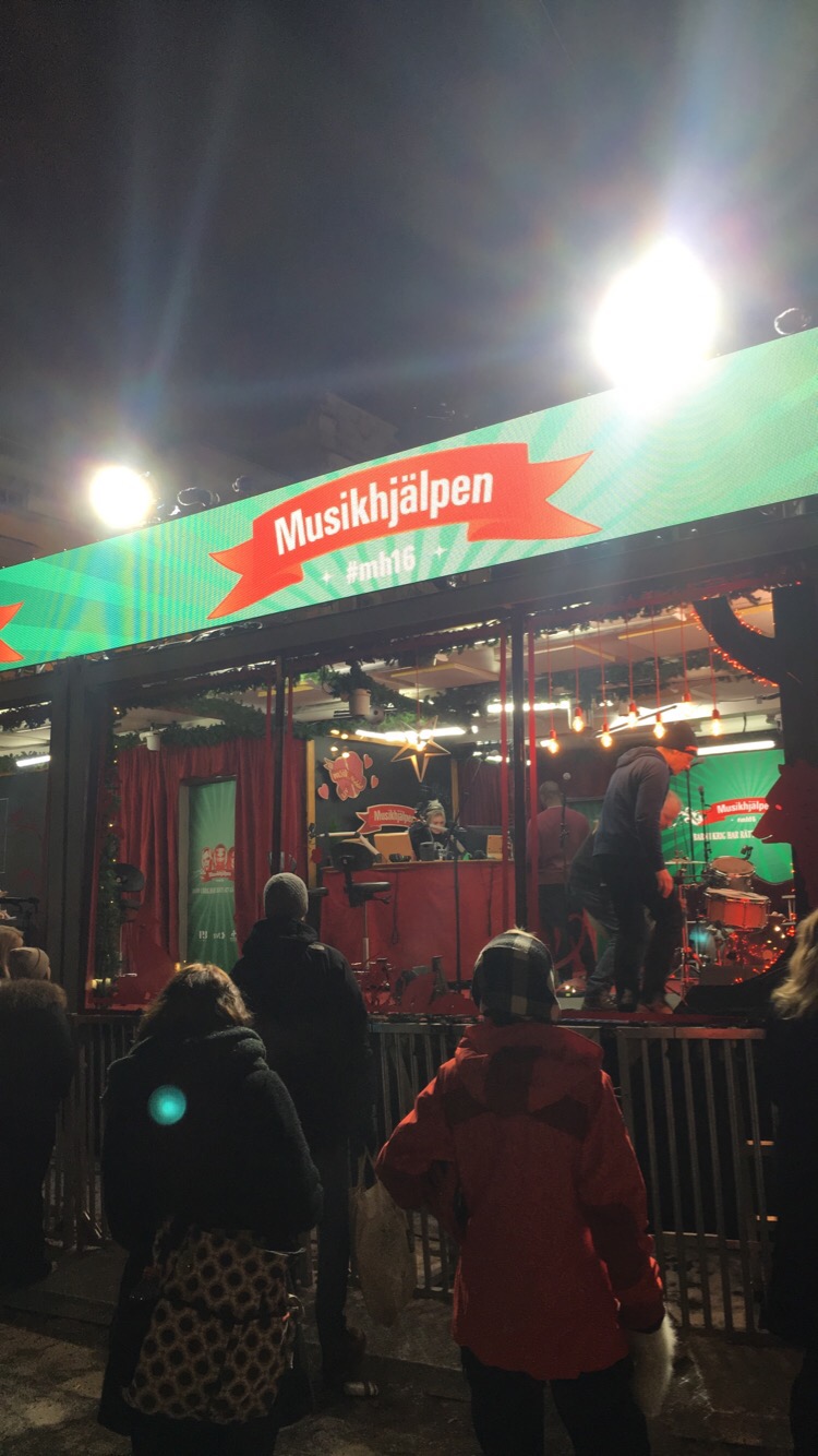 Lever med Musikhjälpen
