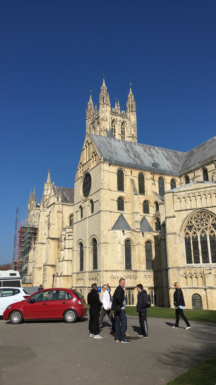 Strålande vårdag i Canterbury
