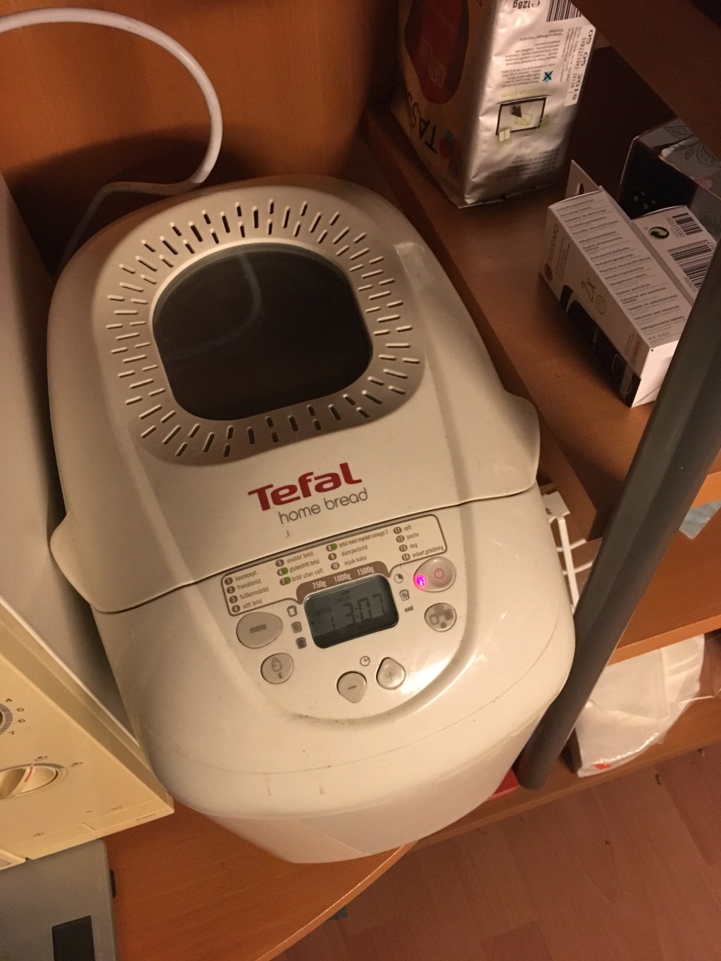 Bakmaskinen har vaknat