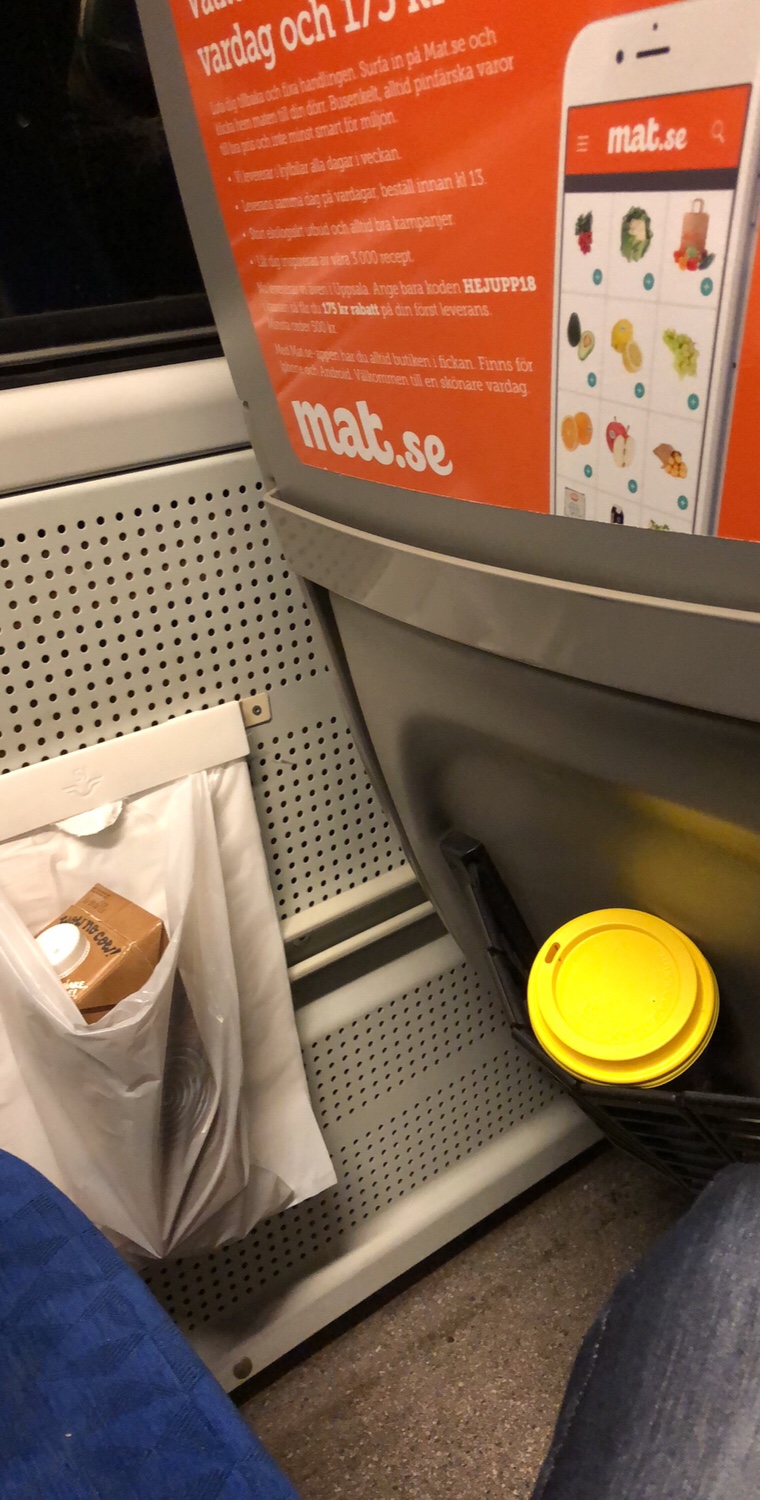 Kraftig tågförsening