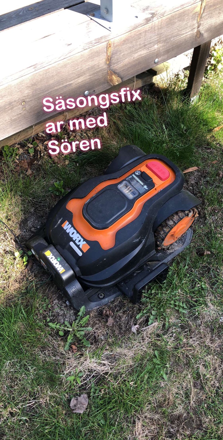 Gräsklipparsläpp