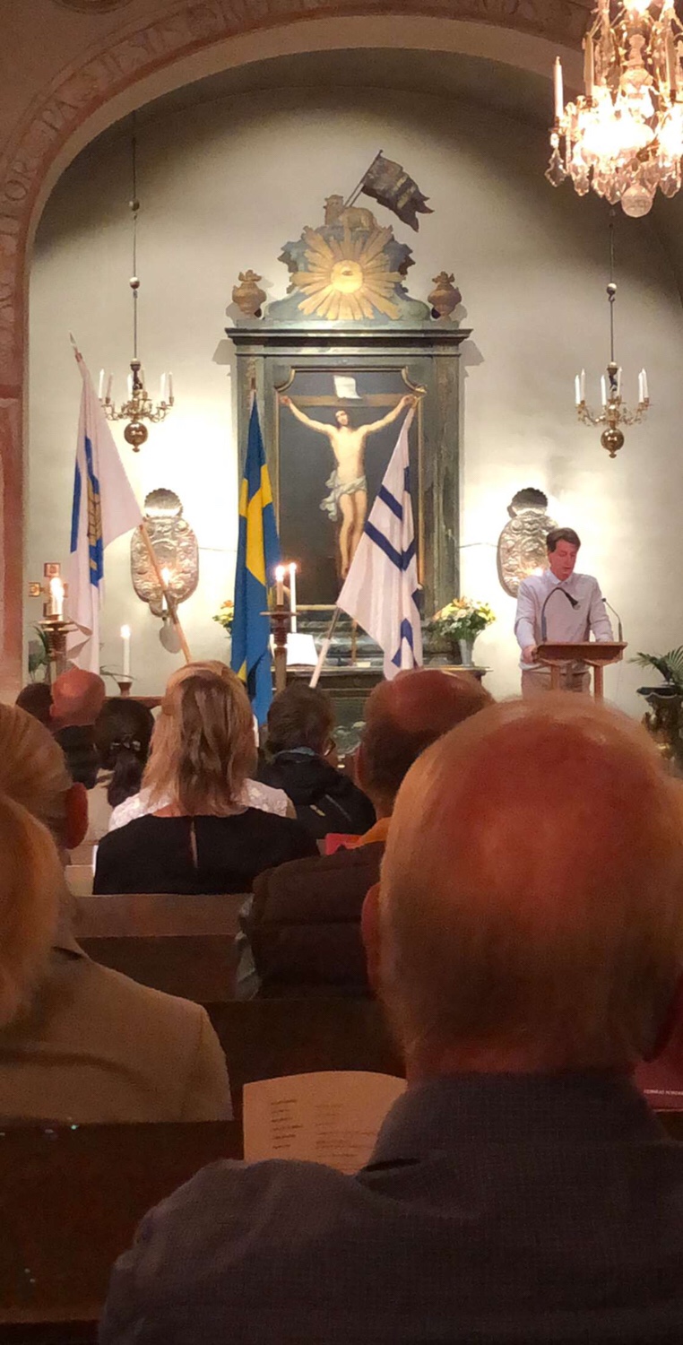 Nummerlapp och middag