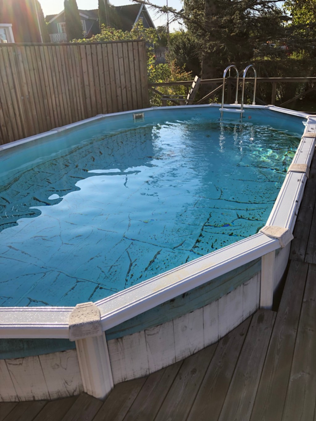 Pooltömning